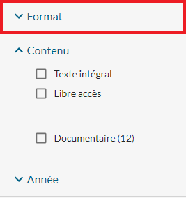 format